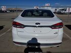 2018 Ford Fusion Se White vin: 3FA6P0HD7JR171249