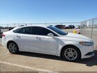 2018 Ford Fusion Se White vin: 3FA6P0HD7JR171249