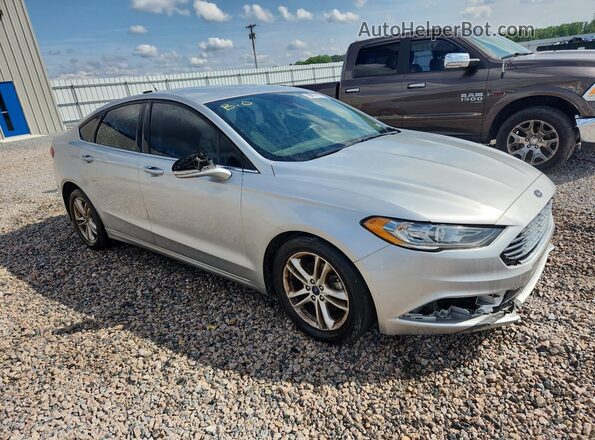 3FA6P0HD7JR178508 2018 FORD FUSION Серебряный 