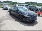 2019 Ford Fusion Se Black vin: 3FA6P0HD7KR283647