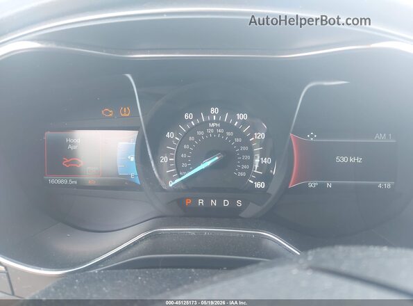 3FA6P0HD8JR143072 2018 FORD FUSION Золотой Вид задних сидений