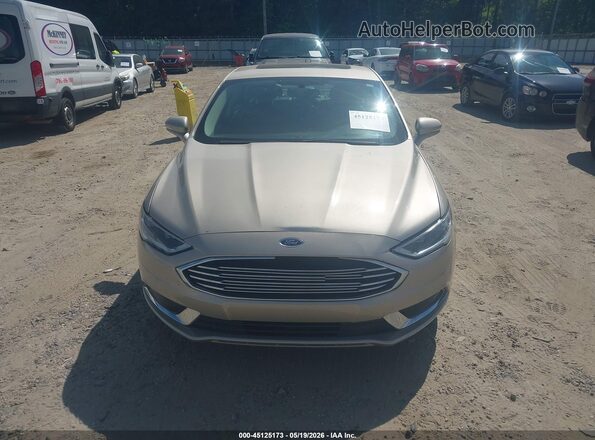 3FA6P0HD8JR143072 2018 FORD FUSION Золотой Вид спереди