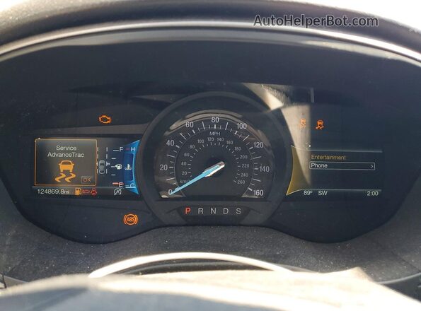 3FA6P0HD8JR226985 2018 FORD FUSION Черный Вид щитка приборов