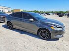 2018 Ford Fusion Se Серый vin: 3FA6P0HD8JR238845