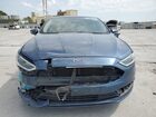 2018 Ford Fusion Se Blue vin: 3FA6P0HD8JR266466