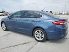 2018 Ford Fusion Se Blue vin: 3FA6P0HD8JR266466