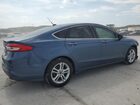2018 Ford Fusion Se Blue vin: 3FA6P0HD8JR266466