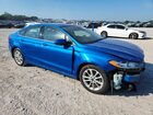 2020 Ford Fusion Se Blue vin: 3FA6P0HD8LR166452
