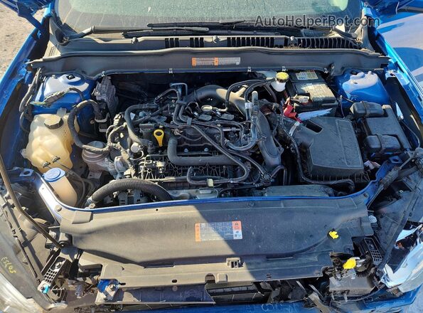 3FA6P0HD8LR166452 2020 FORD FUSION Blue Vista interior trasera
