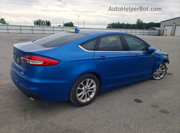 3FA6P0HD8LR178634 2020 FORD FUSION Blue Tył prawy