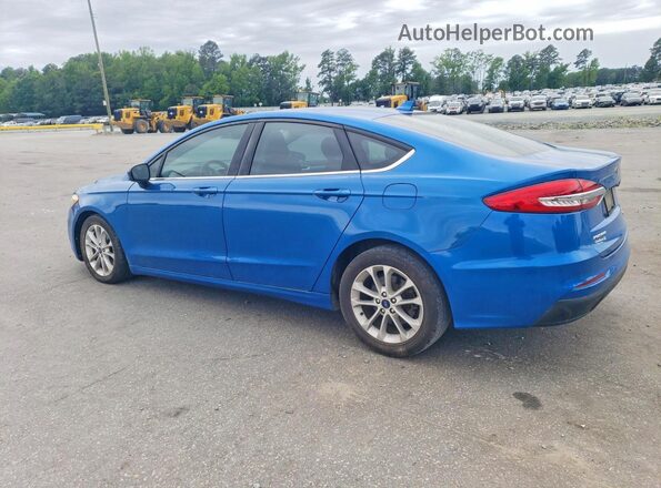 3FA6P0HD8LR178634 2020 FORD FUSION Blue Tył lewy