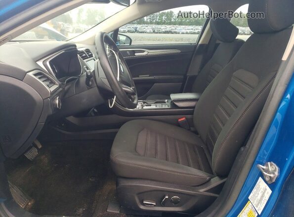 3FA6P0HD8LR178634 2020 FORD FUSION Blue Widok wnętrza z przodu