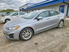 2020 Ford Fusion Se Silver vin: 3FA6P0HD8LR185406