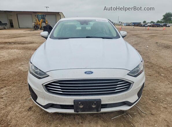 3FA6P0HD8LR220414 2020 FORD FUSION Белый Вид спереди