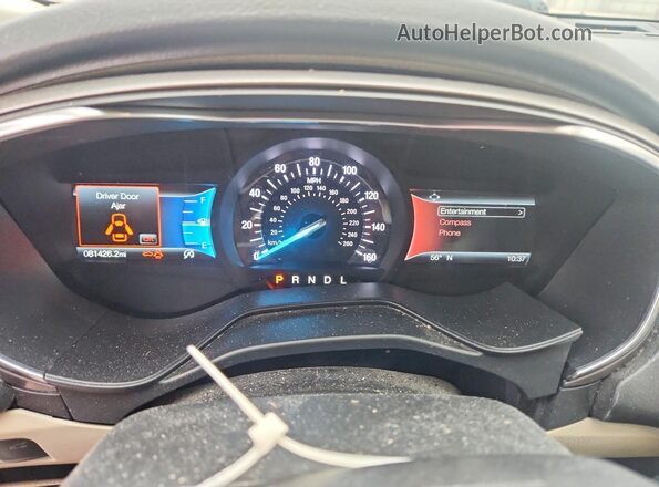 3FA6P0HD8LR220414 2020 FORD FUSION Белый Вид щитка приборов