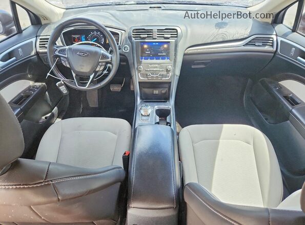 3FA6P0HD8LR226035 2020 FORD FUSION Gray Widok deski rozdzielczej