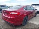 2016 Ford Fusion Se Red vin: 3FA6P0HD9GR110722