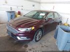 2017 Ford Fusion Se Красный vin: 3FA6P0HD9HR229078