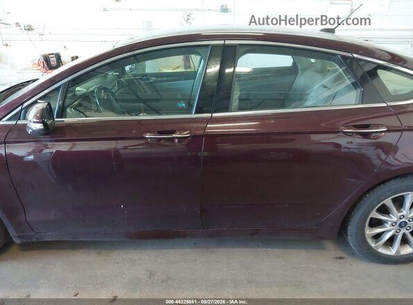 3FA6P0HD9HR229078 2017 FORD FUSION Красный Панорамный вид салона 360°
