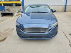 2018 Ford Fusion Se Синий vin: 3FA6P0HD9JR160897