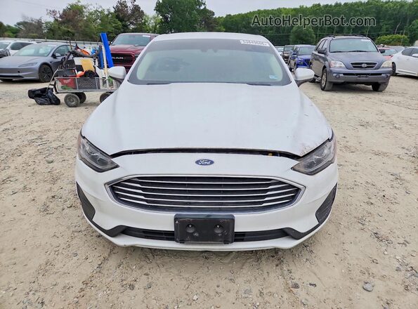 3FA6P0HD9LR105112 2020 FORD FUSION Белый Вид спереди