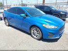 2020 Ford Fusion Se Blue vin: 3FA6P0HD9LR127451
