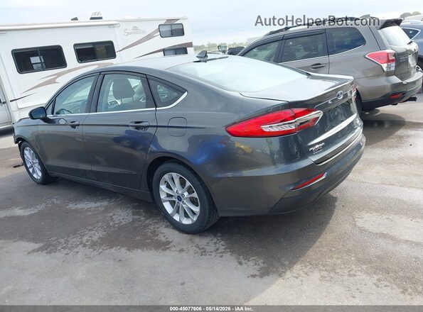 3FA6P0HD9LR220115 2020 FORD FUSION Gray Tył lewy