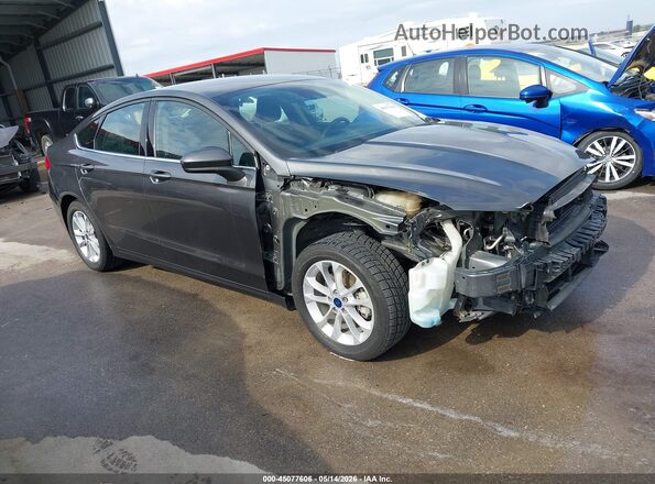 3FA6P0HD9LR220115 2020 FORD FUSION Gray Przód prawy