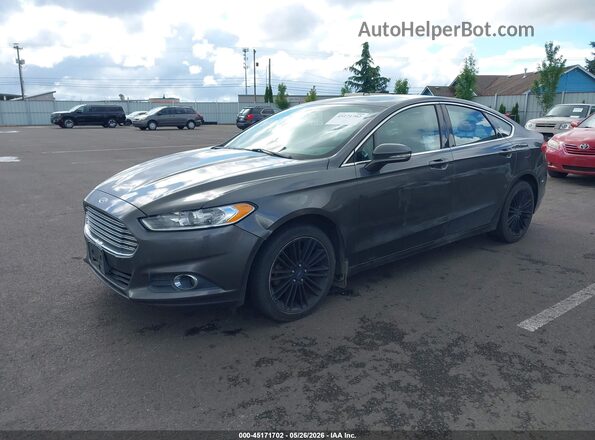 3FA6P0HDXGR356937 2016 FORD FUSION Серый Передняя левая четверть