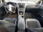 2018 Ford Fusion Se Синий vin: 3FA6P0HDXJR201585