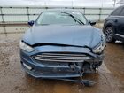 2018 Ford Fusion Se Синий vin: 3FA6P0HDXJR201585