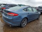 2018 Ford Fusion Se Синий vin: 3FA6P0HDXJR201585