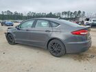 2020 Ford Fusion Se Gray vin: 3FA6P0HDXLR201377
