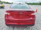 2016 Ford Fusion Titanium Красный vin: 3FA6P0K95GR104520