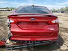 2016 Ford Fusion Titanium Красный vin: 3FA6P0K95GR267376