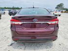 2017 Ford Fusion Titanium Burgundy vin: 3FA6P0K99HR103775