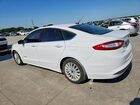 2016 Ford Fusion Se Hybrid White vin: 3FA6P0LU0GR358199