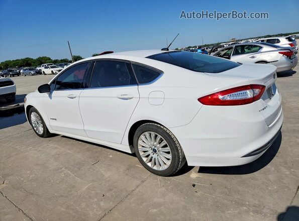 3FA6P0LU0GR358199 2016 FORD FUSION White Tył lewy