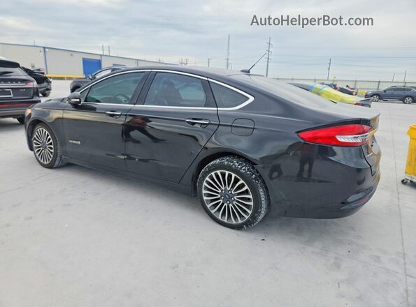 3FA6P0LU0HR266866 2017 FORD FUSION Черный Задняя левая четверть