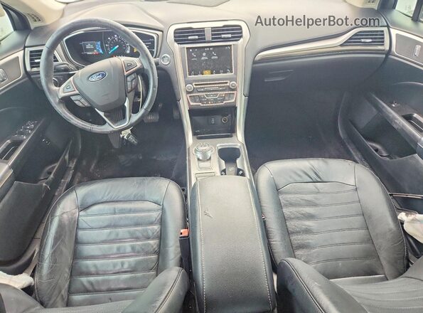 3FA6P0LU0HR266866 2017 FORD FUSION Черный Вид панели приборов