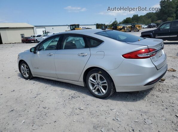 3FA6P0LU0JR100935 2018 FORD FUSION Серебряный Задняя левая четверть