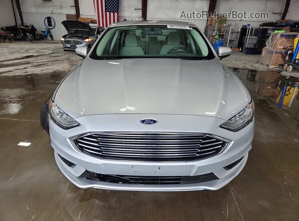 3FA6P0LU0JR235302 2018 FORD FUSION Silver წინა ხედი