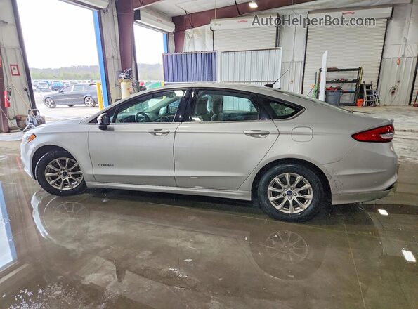 3FA6P0LU0JR235302 2018 FORD FUSION Silver უკანა მარცხენა