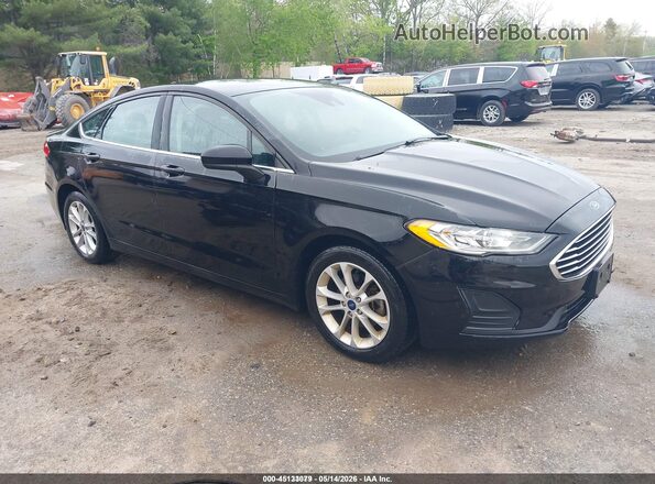 3FA6P0LU0LR200634 2020 FORD FUSION Black Delantero derecho