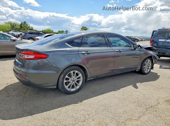 3FA6P0LU0LR266505 2020 FORD FUSION Gray Trasero derecho