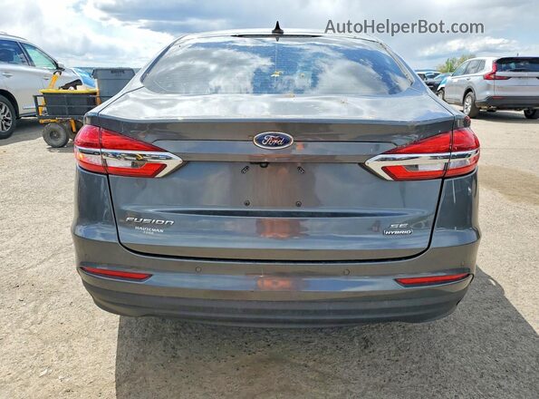 3FA6P0LU0LR266505 2020 FORD FUSION Gray Vista trasera