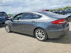 2020 Ford Fusion Se Gray vin: 3FA6P0LU0LR266505
