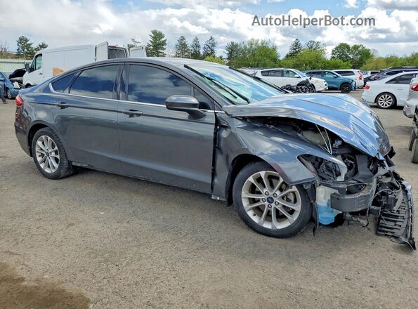 3FA6P0LU0LR266505 2020 FORD FUSION Gray Delantero derecho