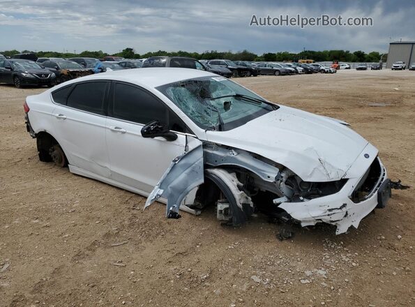 3FA6P0LU1KR124890 2019 FORD FUSION Белый Передняя правая четверть