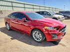 2019 Ford Fusion Se Красный vin: 3FA6P0LU1KR208062
